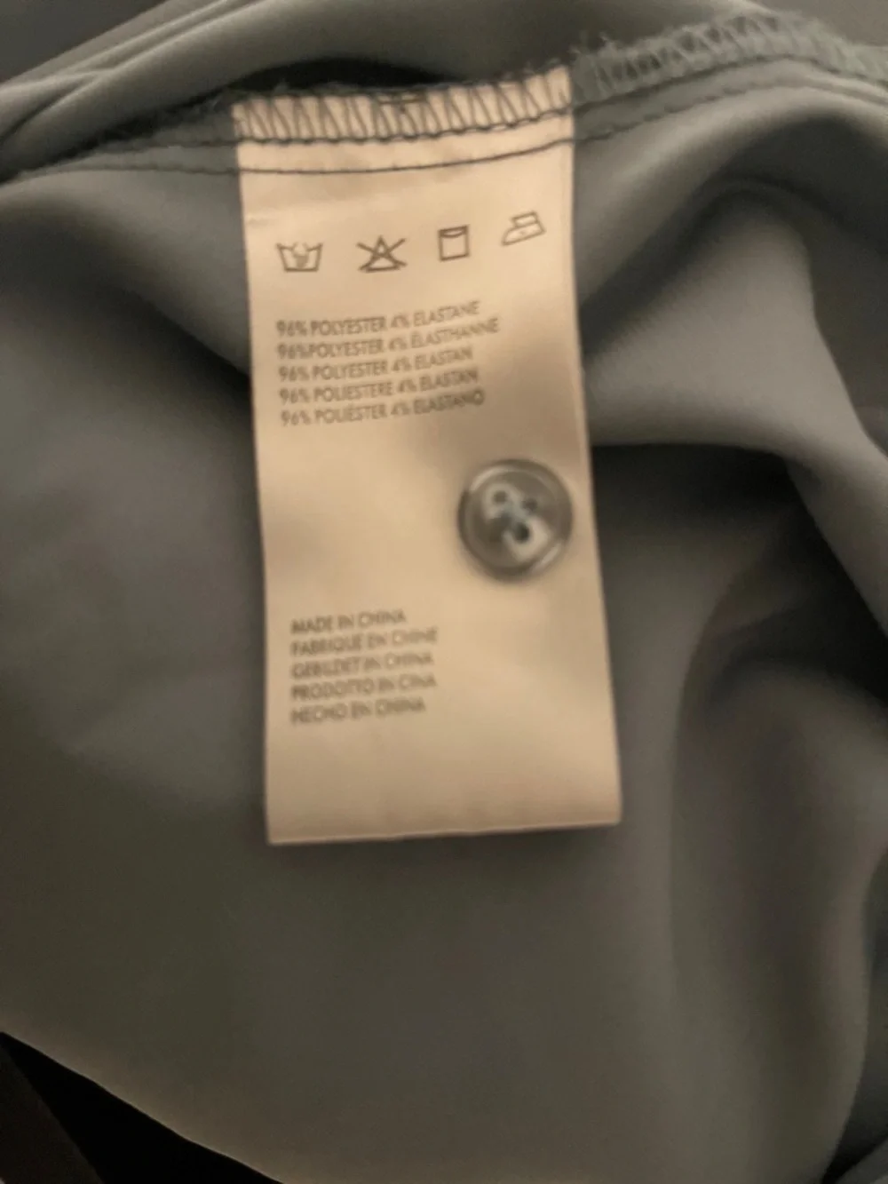 Backyard Roses Blue Blouse - Picture 4 of 5